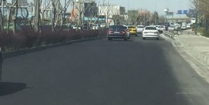 آسفالت ریزی آزادراه تهران ـ کرج