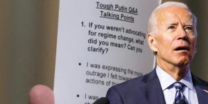 تقلب بایدن هنگام پاسخ به سوالات درباره پوتین